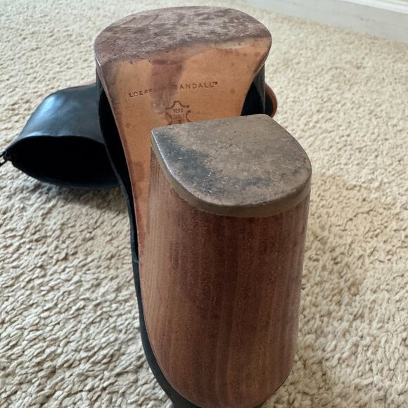 LOEFFLER RANDALL Gigi Heel | Leather | Open Toe | Booties | size - Picture 7 of 8